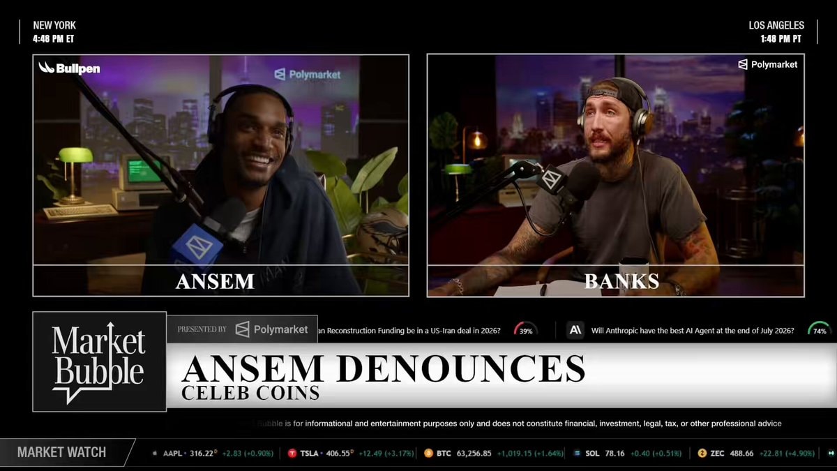 Ansem discusses Kanye West crypto coin
