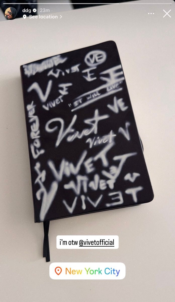 DDG at Kai Cenat VIVET NYFW