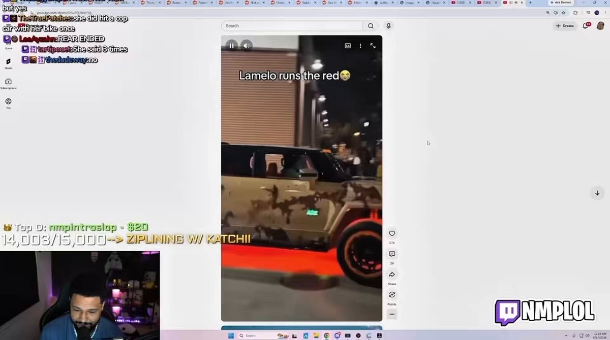 LaMelo Ball driving stream suggestion LaMelo Ball driving stream suggestion