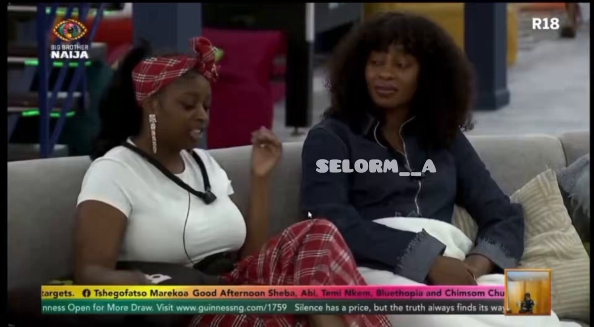 Temi and Nomy Big Brother Naija moment