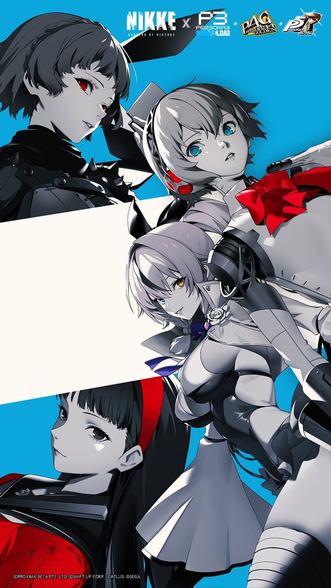 PERSONA × NIKKE Collaboration Illustrations (photo 2 of 4)