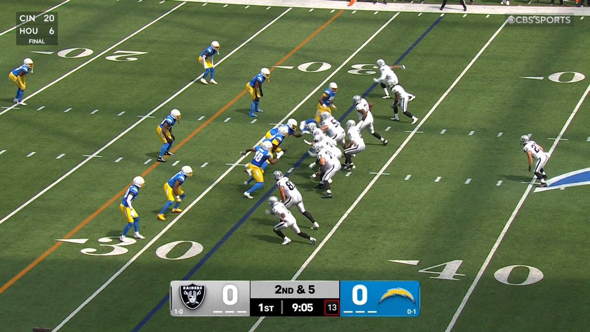 Cam Hart interception vs Kirk Cousins
