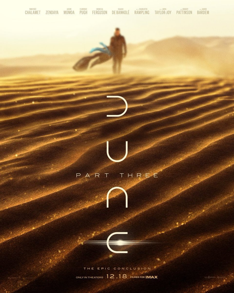 Dune Part Three poster 2026