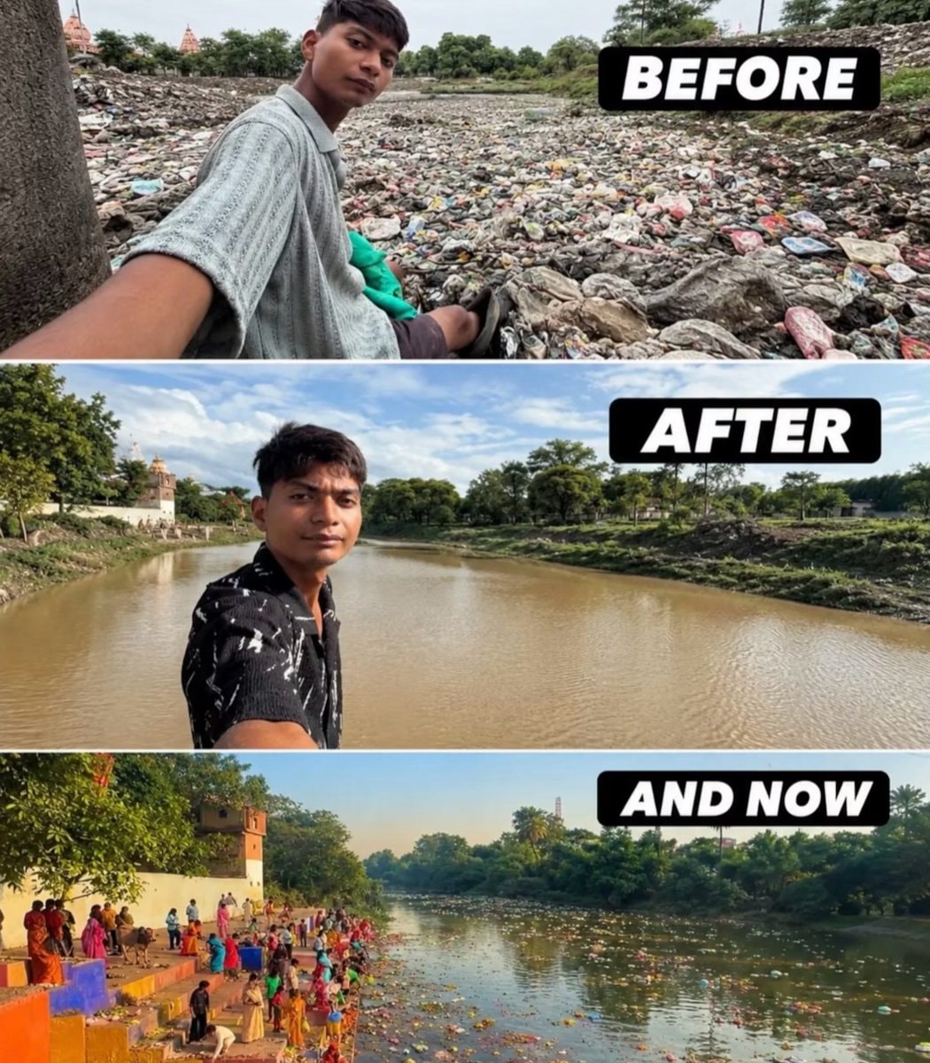 Bittu Tabahi India river cleanup Bittu Tabahi India river cleanup
