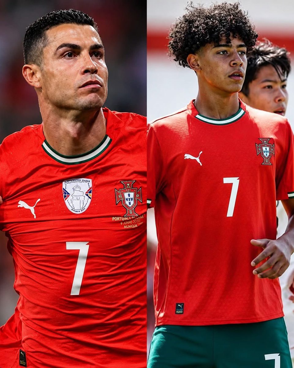 CRISTIANO RONALDO Jr Portugal Senior Team