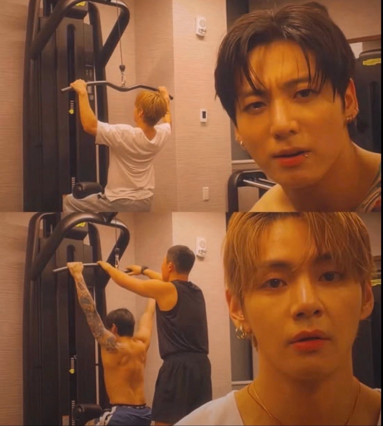 Jungkook gym moments