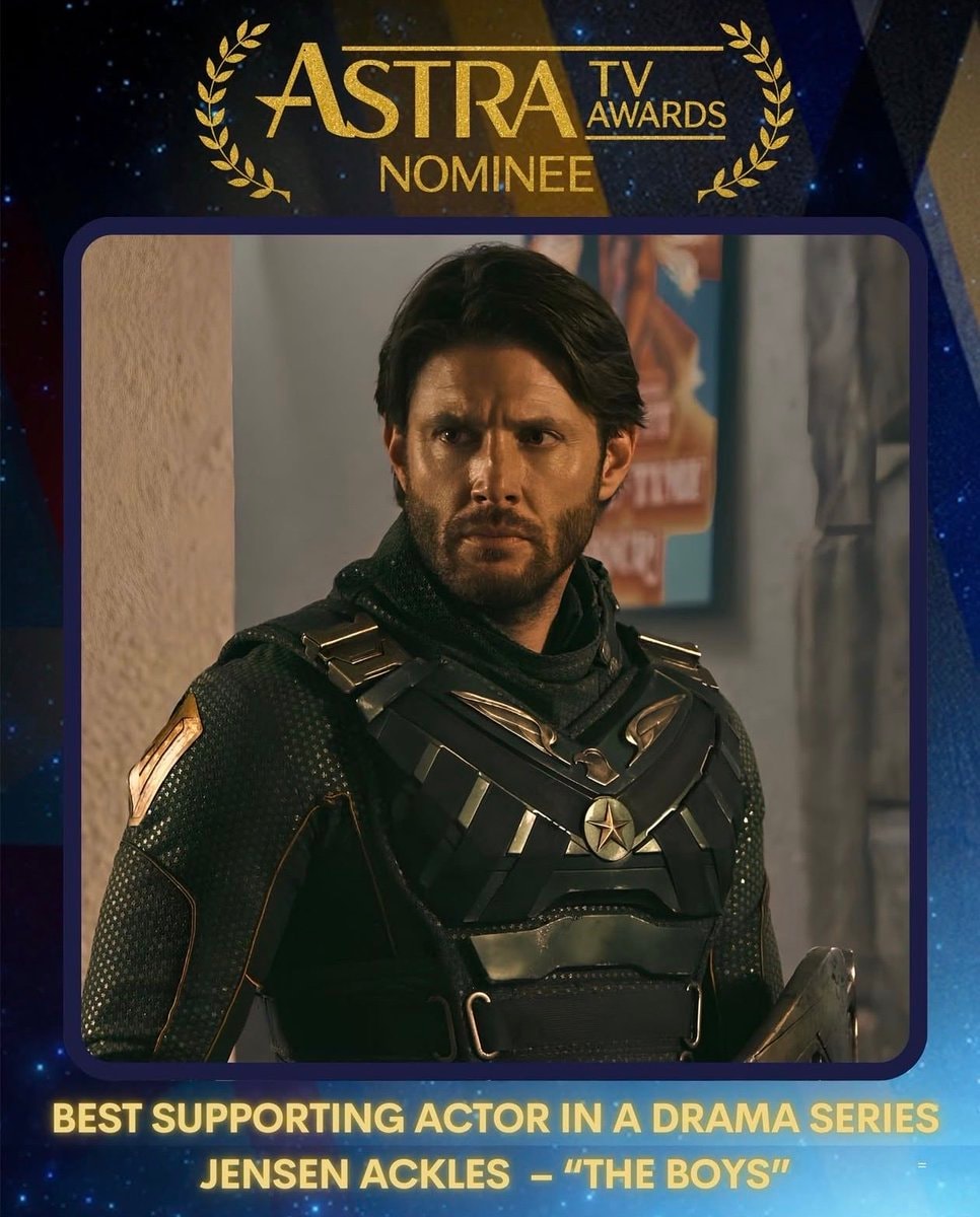 Jensen Ackles ASTRA nominee Soldier Boy