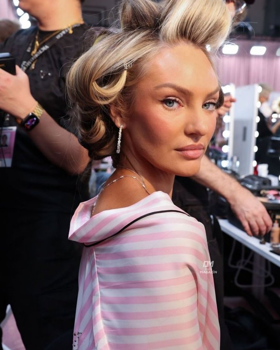 Candice Swanepoel Victoria's Secret prep