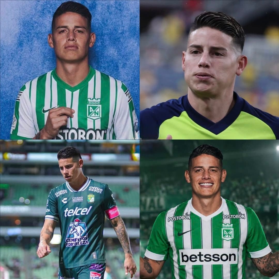 James Rodríguez Atlético Nacional verbal agreement