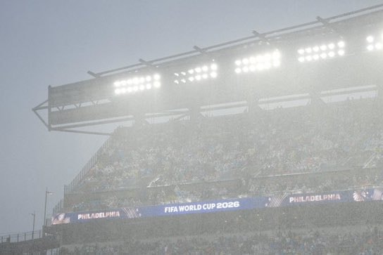 FIFA World Cup 2026 Philadelphia storm suspension