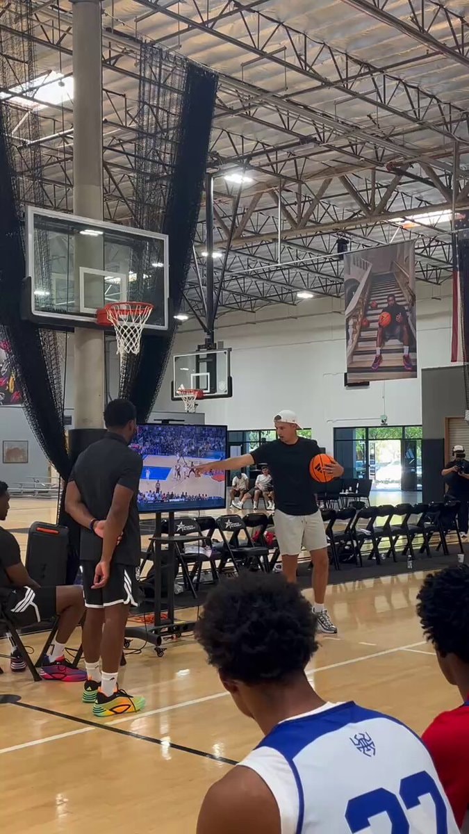 Sam Merrill at SPIDA ELITE camp