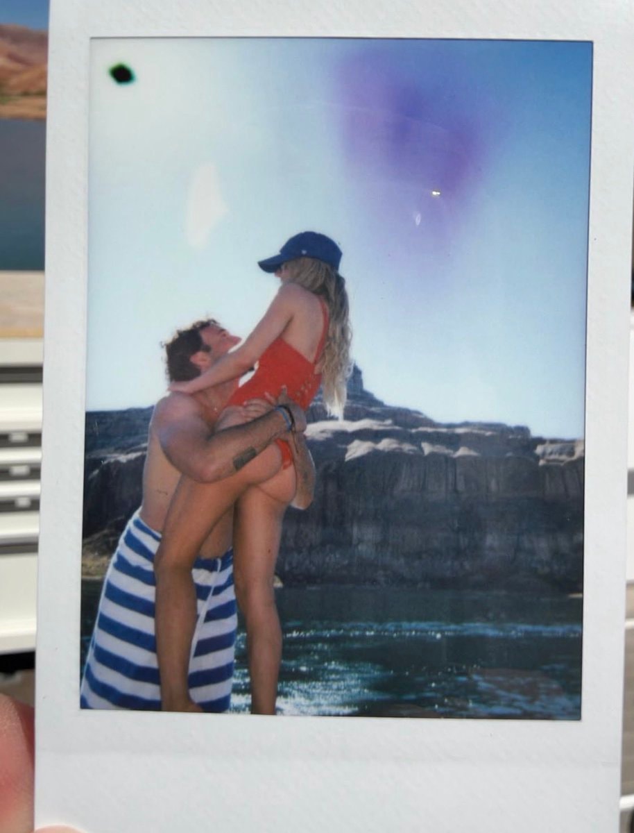 Sydney Sweeney and Scooter Braun on Instagram (photo 2 of 2)
