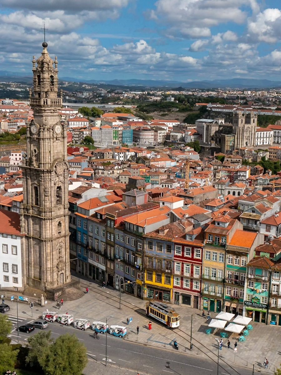 Porto Portugal bell tower tram (photo 1 of 2)