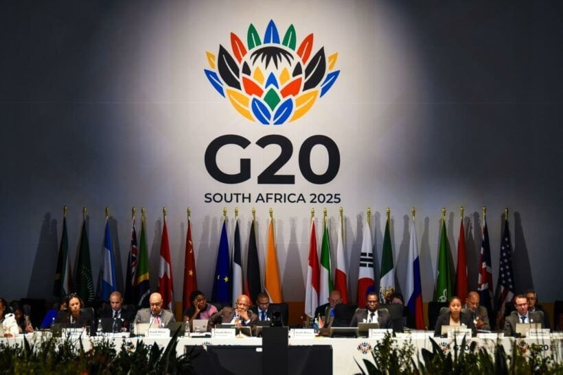 G20 diplomatic summit Hormuz navigation vote