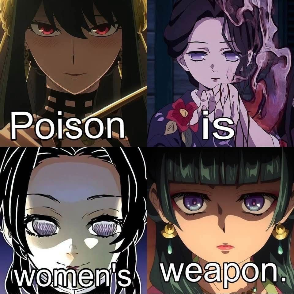 Poison Queens! anime meme