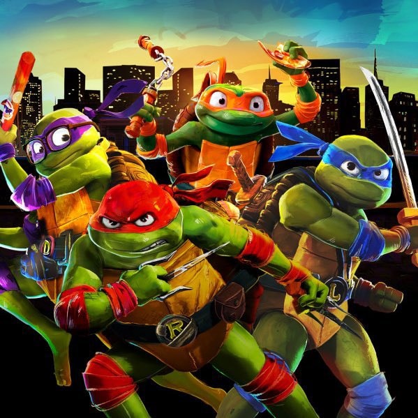 Teenage Mutant Ninja Turtles Mutant Mayhem anniversary (photo 2 of 2)