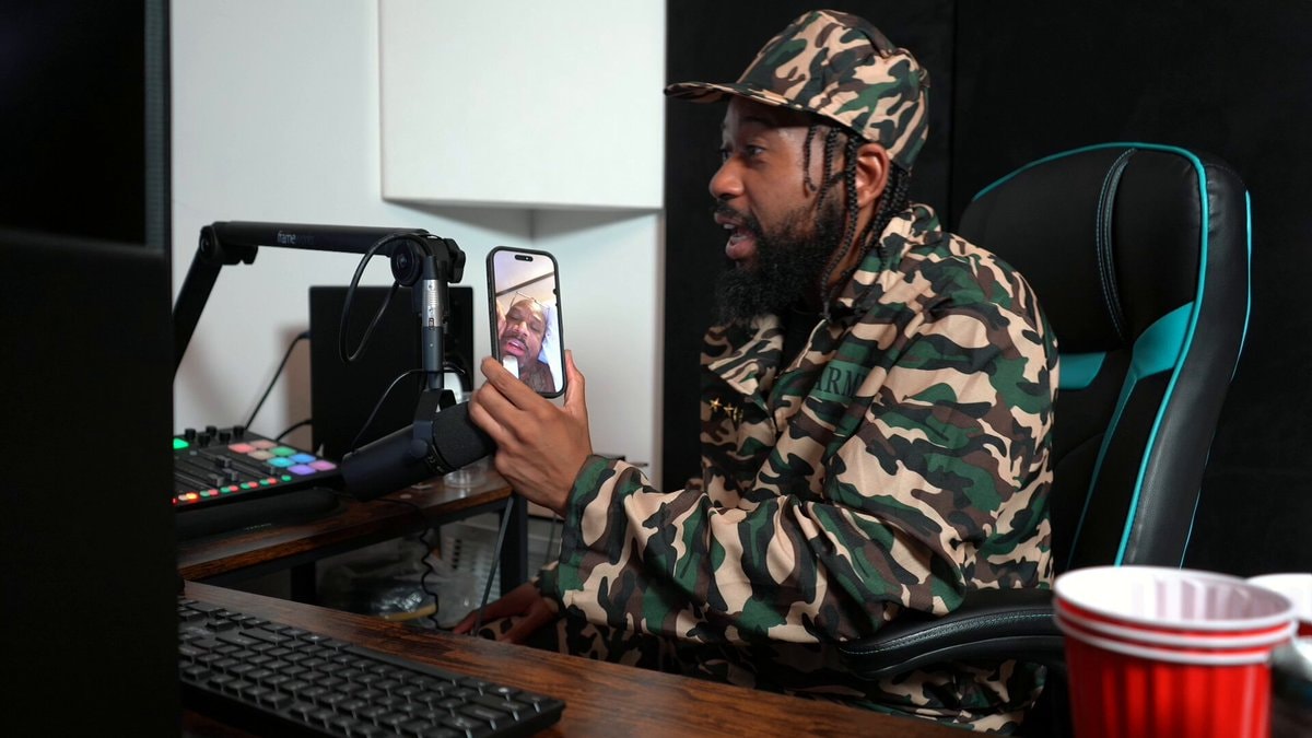 6ix9ine party skit Akademiks