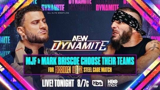AEW Dynamite MJF Mark Briscoe