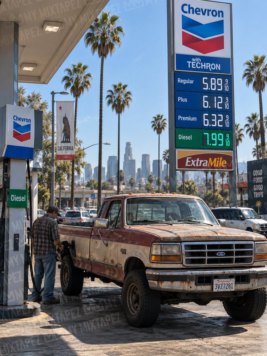 California diesel prices