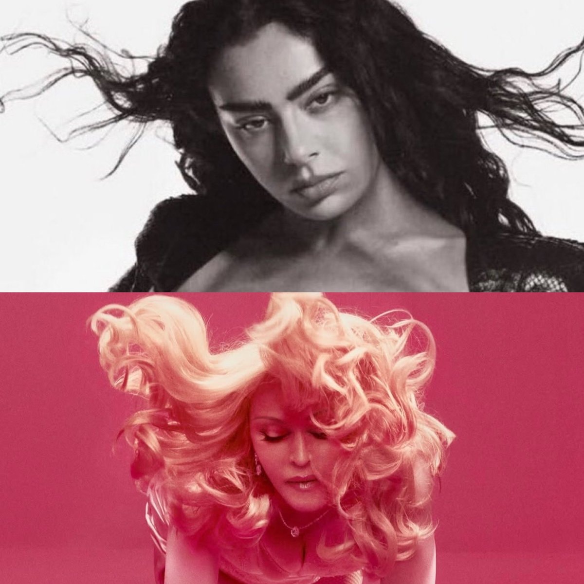 Madonna Charli XCX teaser Madonna Charli XCX teaser