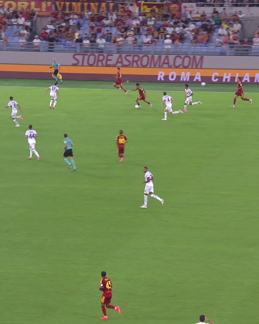 Roma vs Fiorentina Italian League
