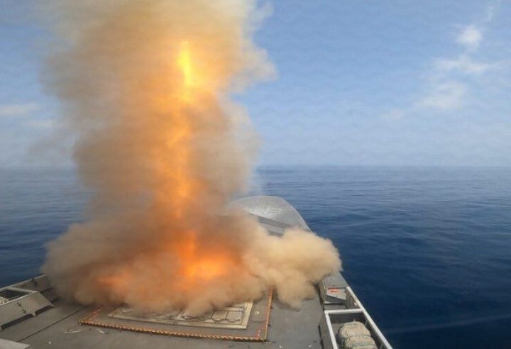 French warship intercepts missile Red Sea French warship intercepts missile Red Sea