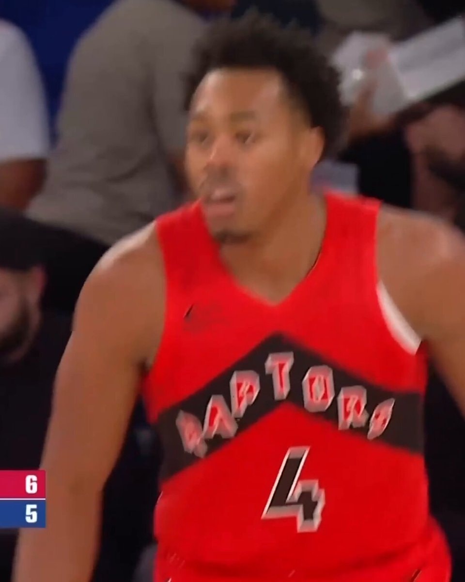 Scottie Barnes jumper looking clean