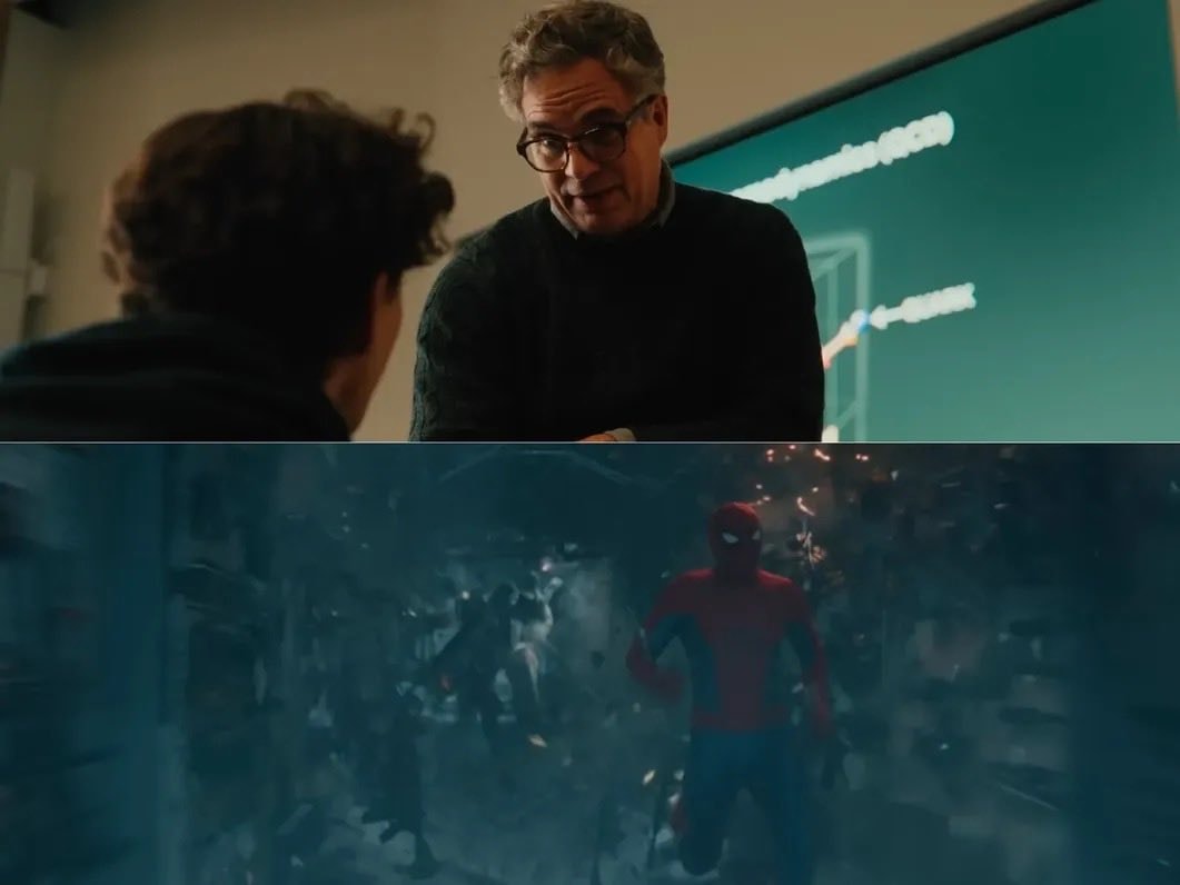 Bruce Spiderman brandnewday reaction
