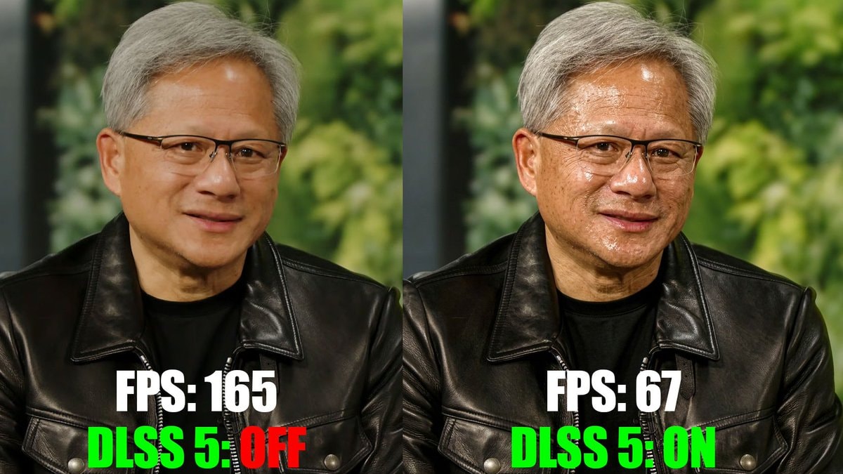 DLSS 5 visual comparison DLSS 5 visual comparison