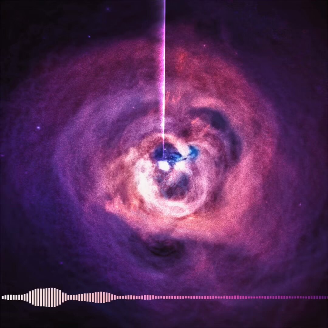 Black hole sound from NGC 1275