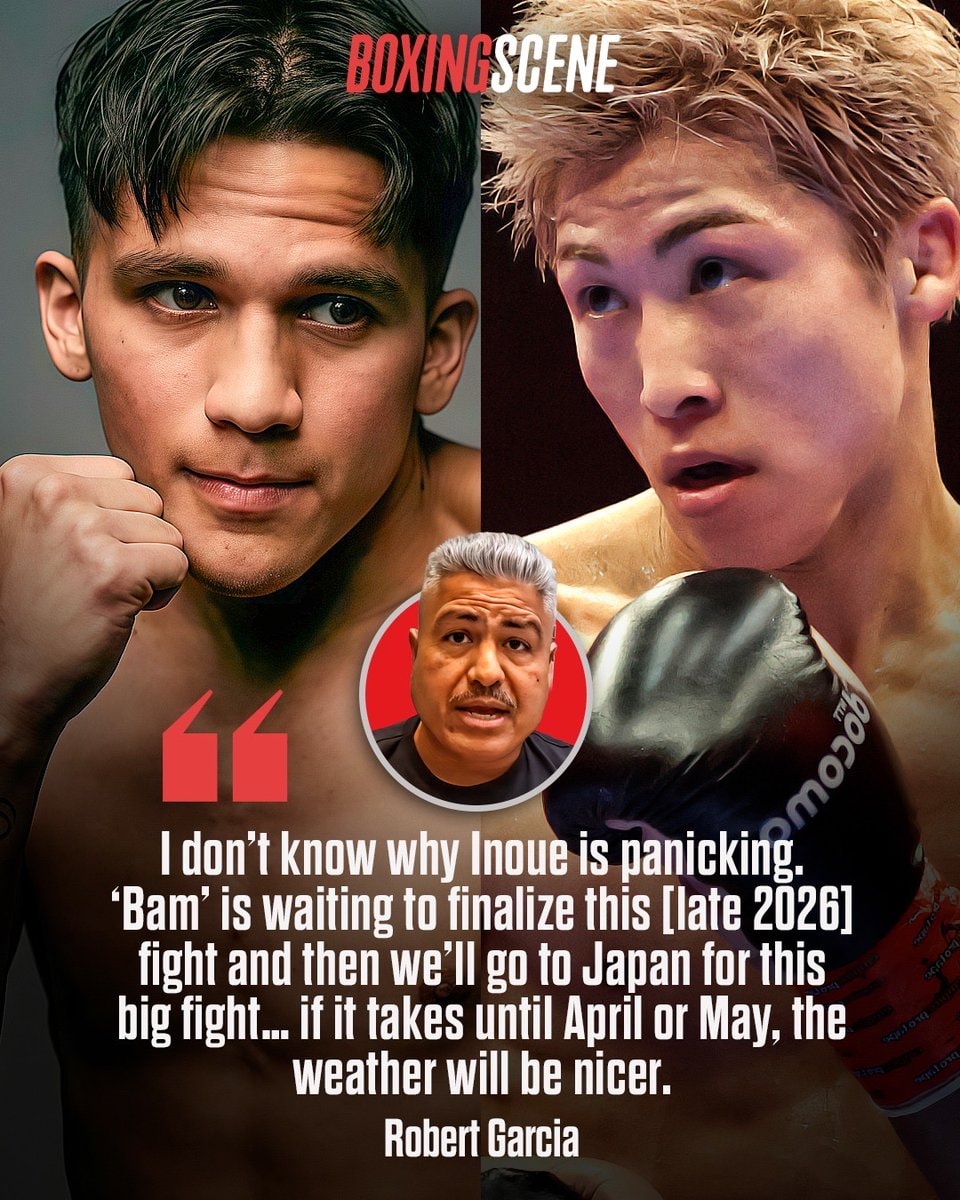 Robert Garcia on Inoue and featherweight