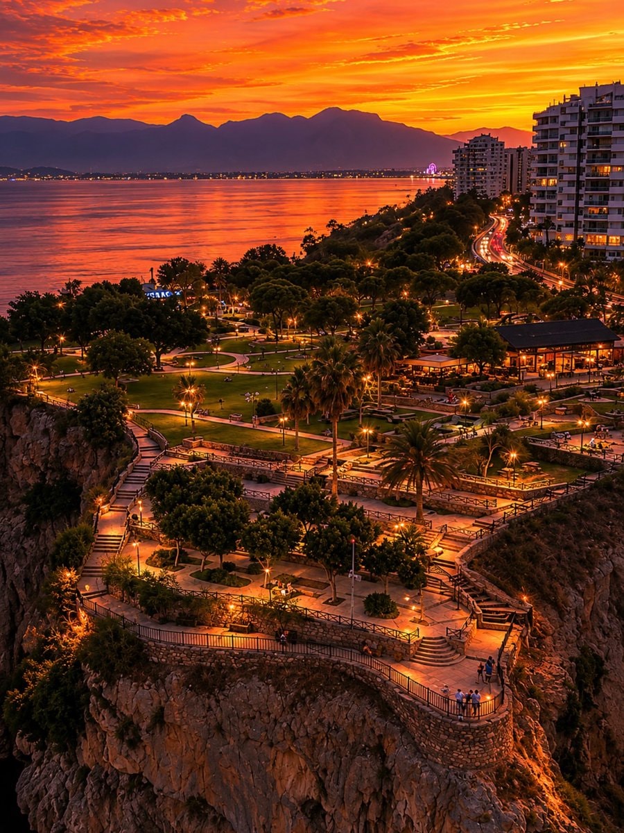 Antalya Turkey sunset (photo 3 of 4)