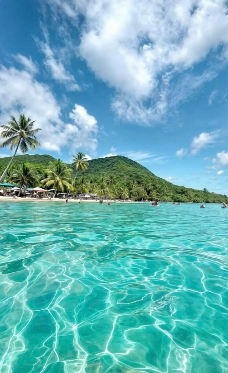 Maldives tropical beach