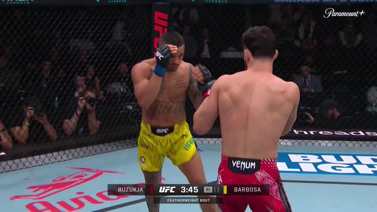 Márcio Barbosa KO UFC featherweight