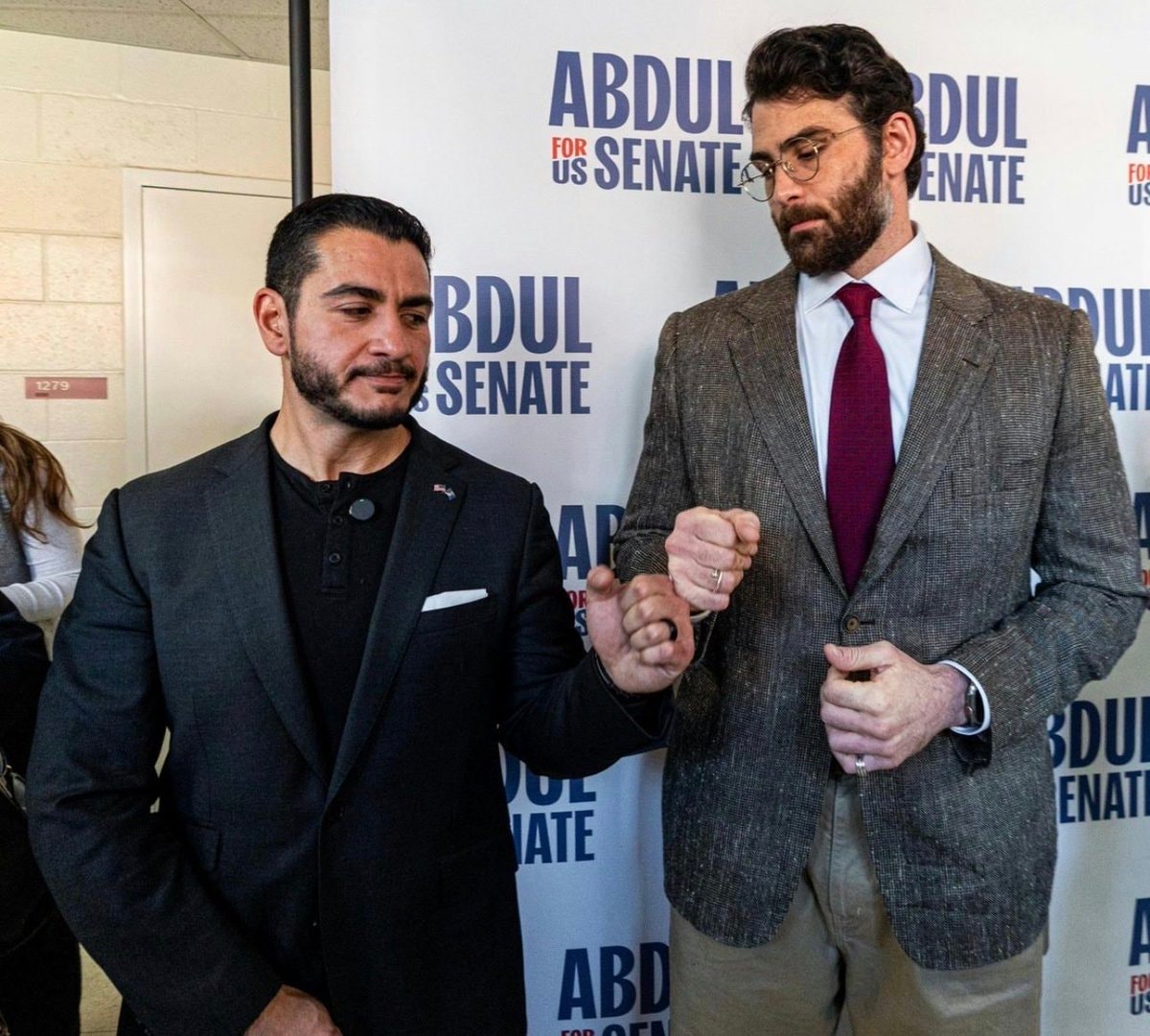 Abdul El-Sayed and Hasan Piker
