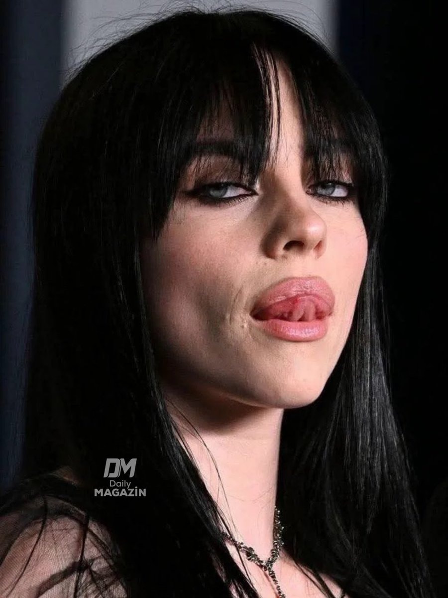 Billie Eilish tongue