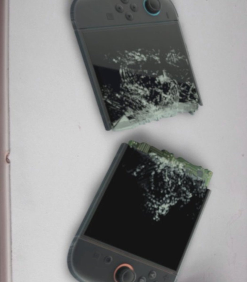 Father throws Nintendo Switch out of car (photo 2 of 2)
