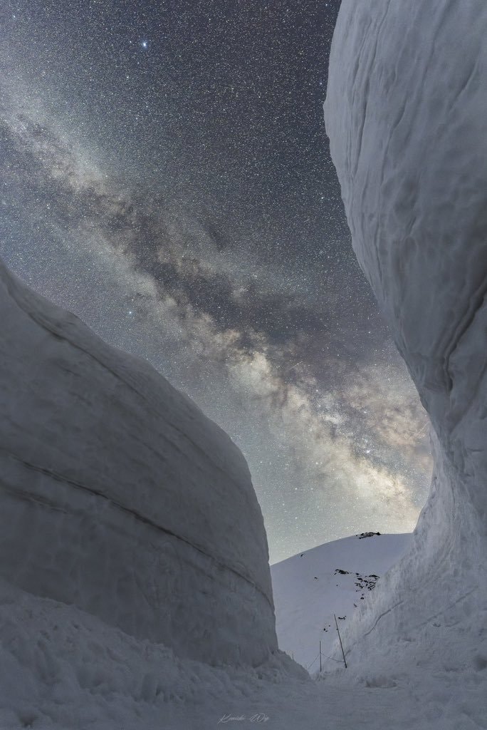 Tateyama Snow Wall Universe View Tateyama Snow Wall Universe View