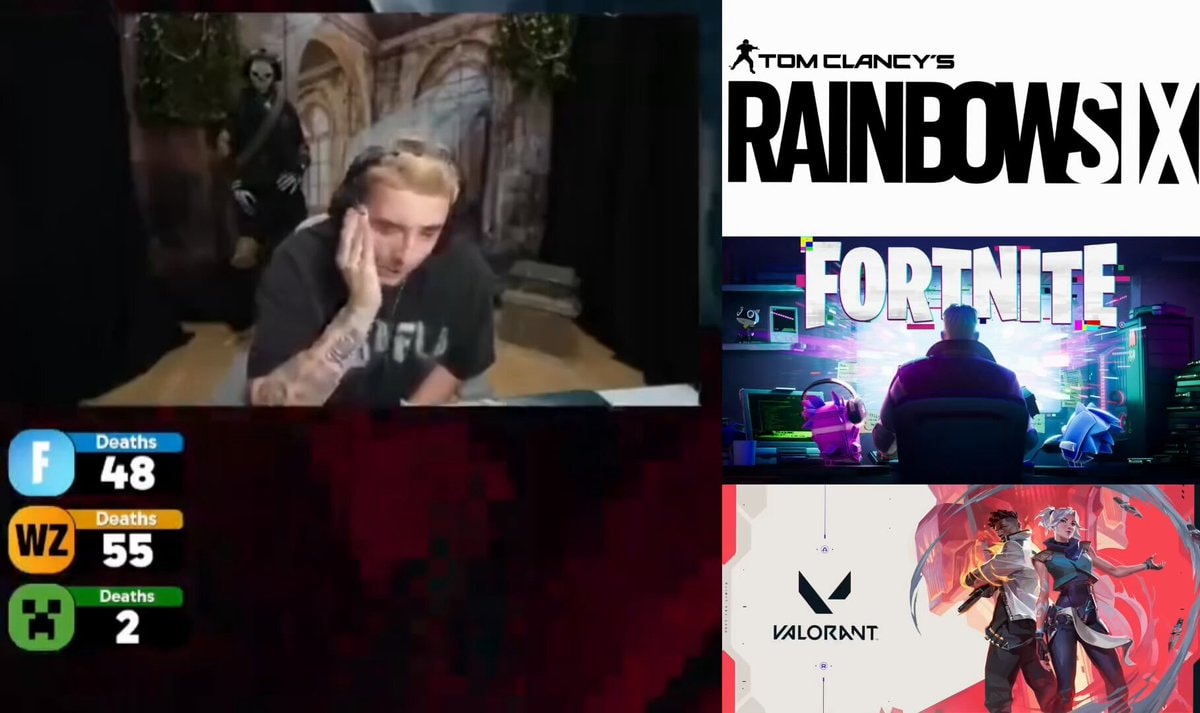 Lacy Marlon Rainbow Six Siege Fortnite Valorant MAX Rank Marathon