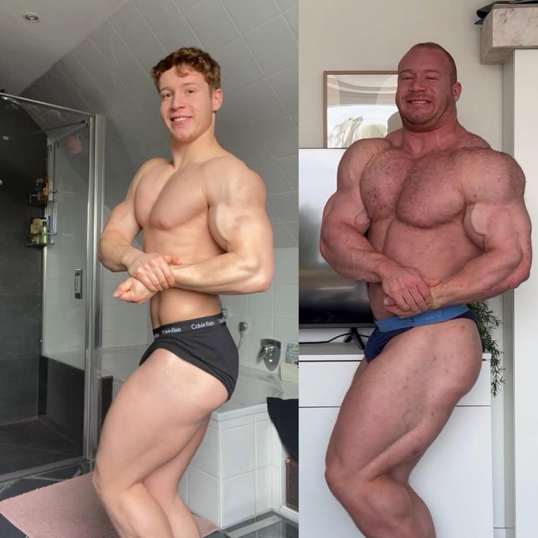 Bodybuilding transformation 5 years