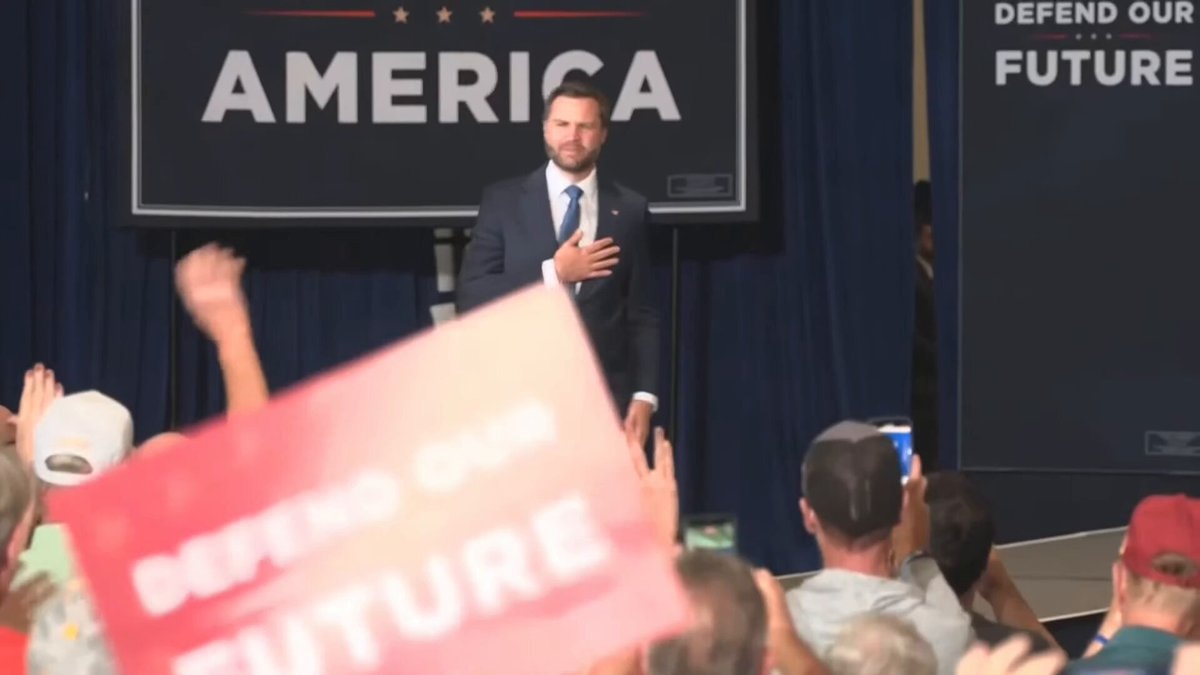 JD Vance Council Bluffs Iowa rally JD Vance Council Bluffs Iowa rally