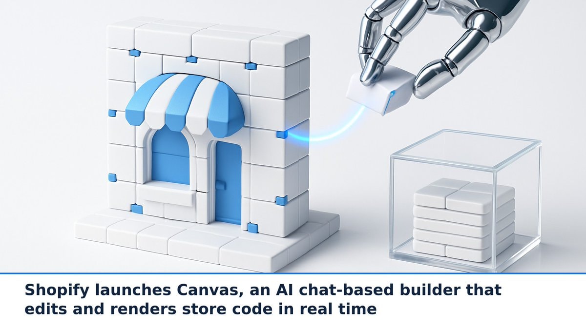 Shopify Canvas AI store builder Shopify Canvas AI store builder