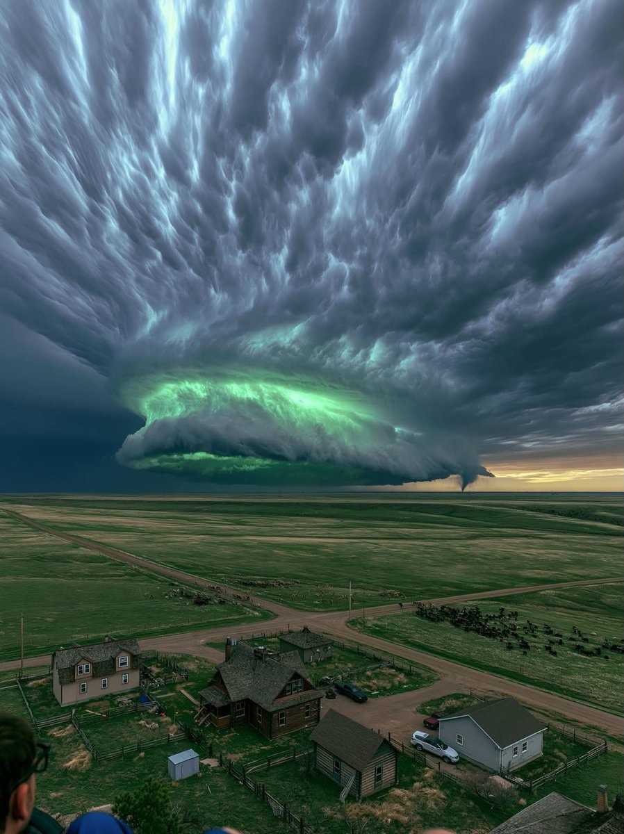 Supercell over the open plains