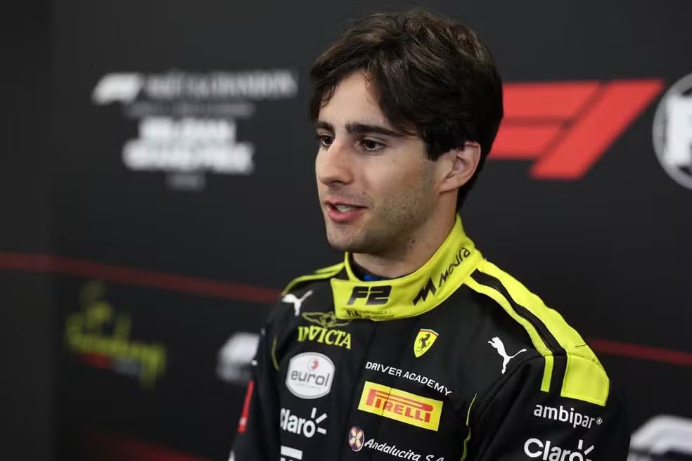 Rafael Câmara Gabriel Bortoleto F1 Grid