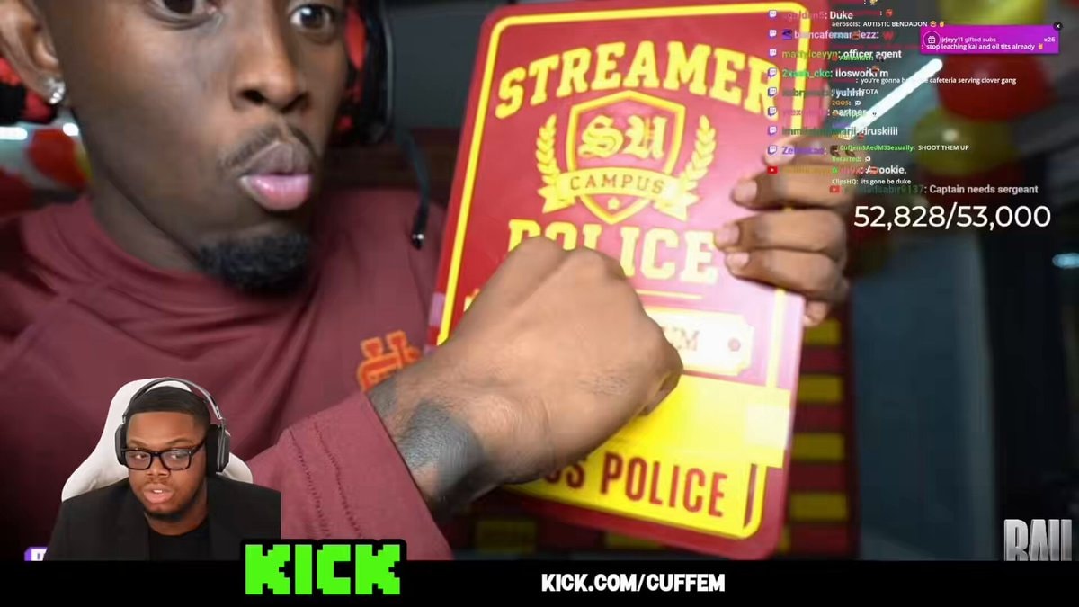 Cuffem calls out Kai Cenat Streamer University rigging
