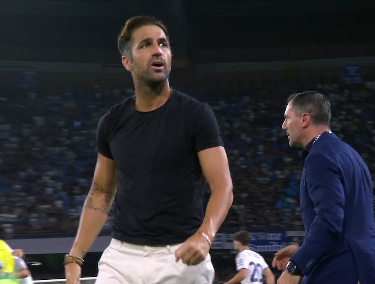 Cesc Fabregas Como vs Napoli