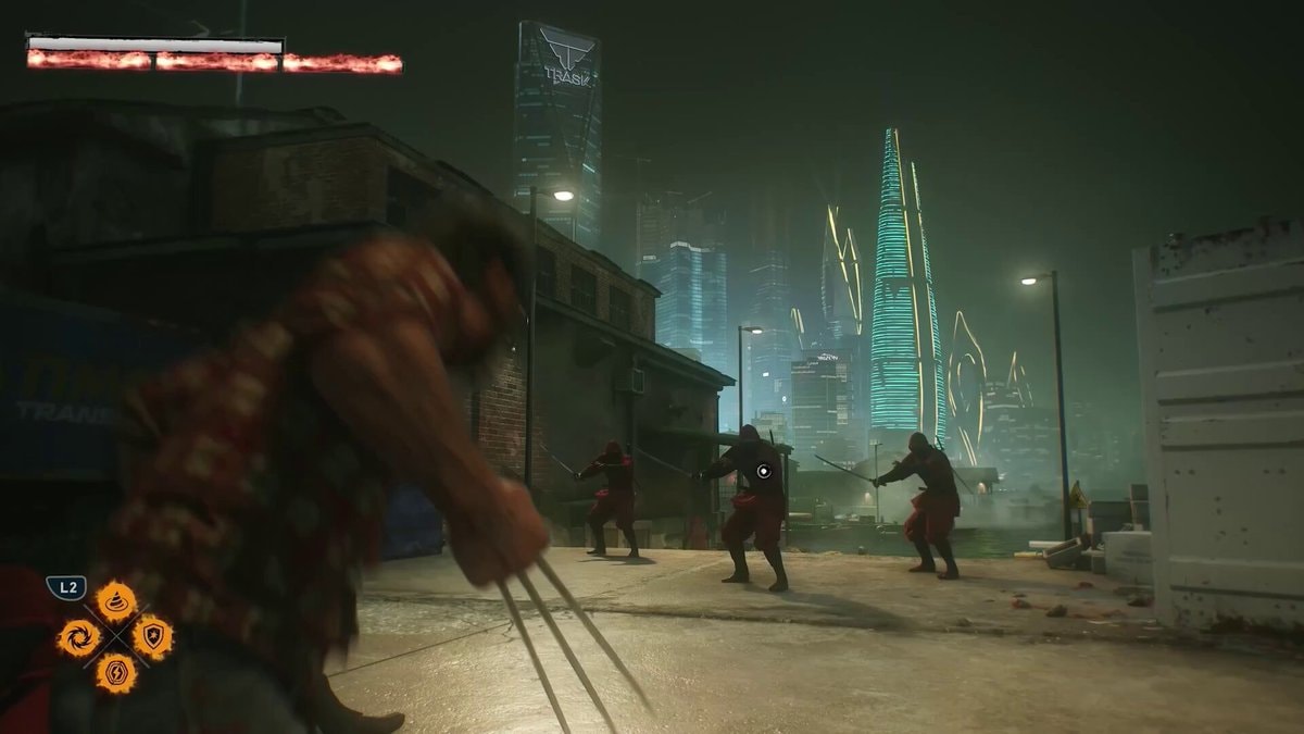 Wolverine vs ninjas game