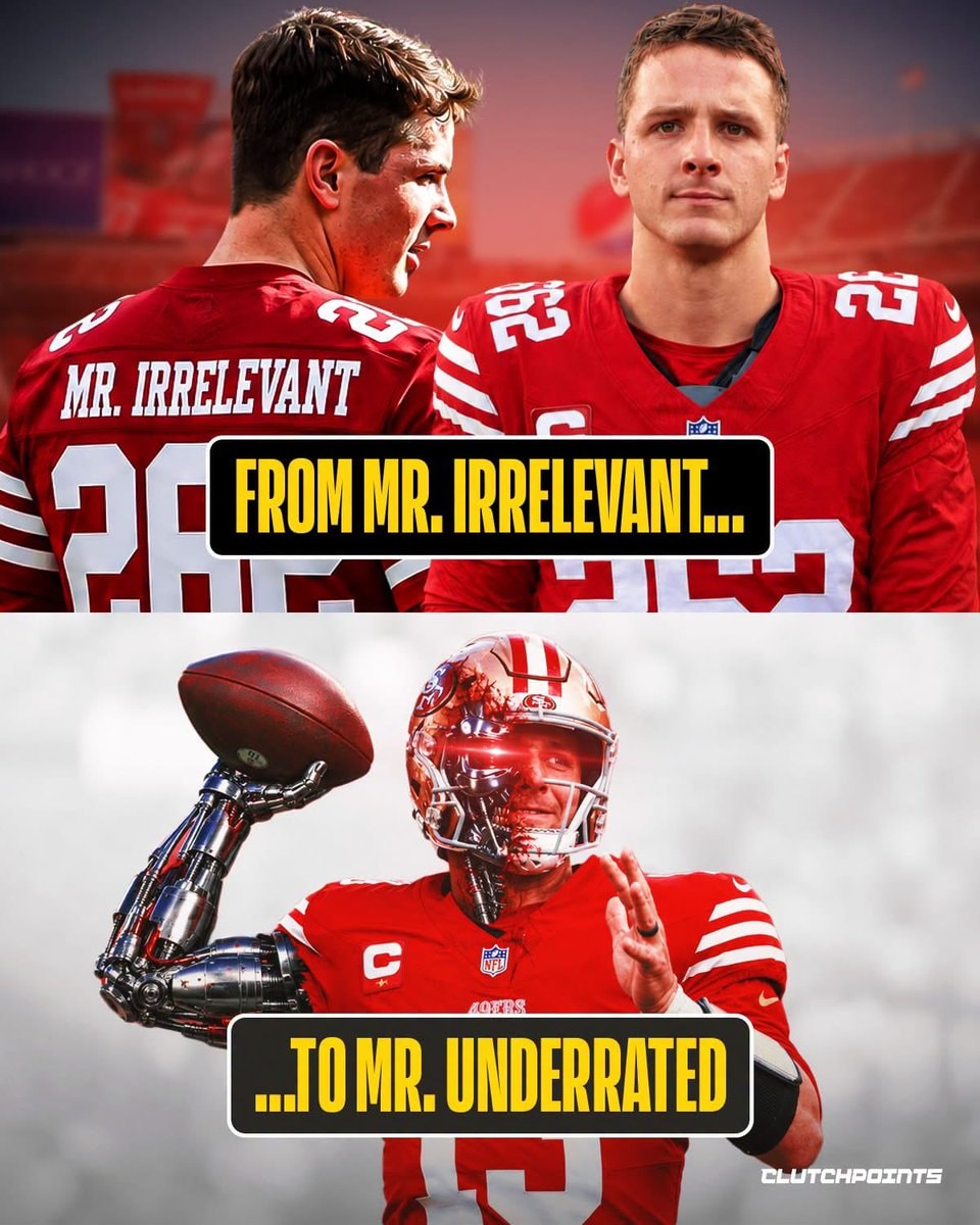 Brock Purdy Mr. Irrelevant to Mr. Underrated