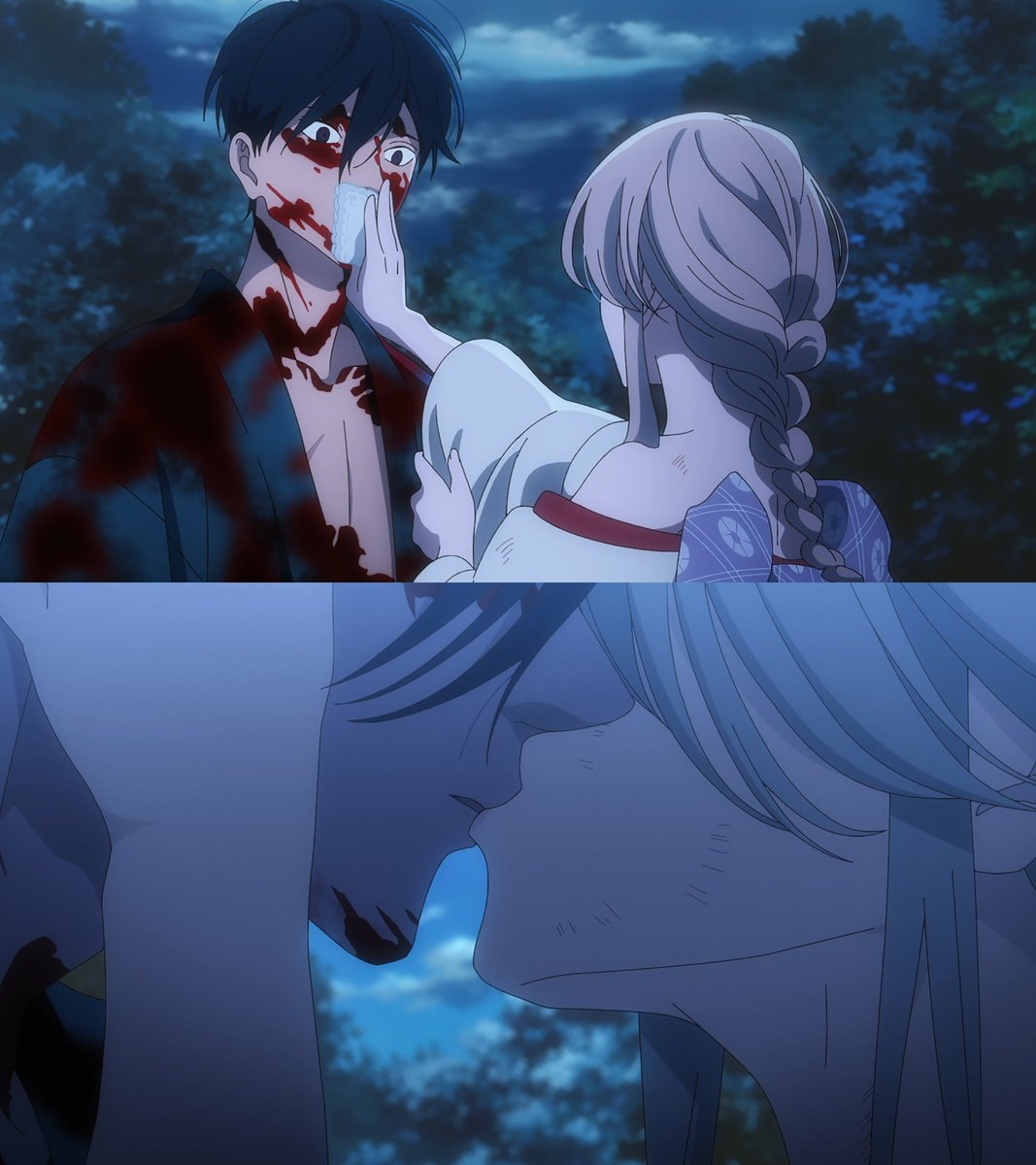Firefly Wedding brave kiss moment