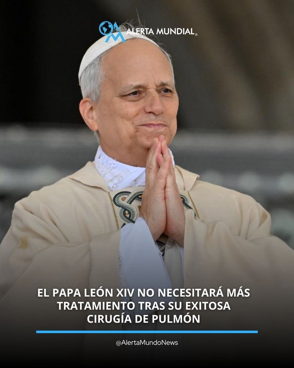 Pope Leo XIV lung cancer surgery update
